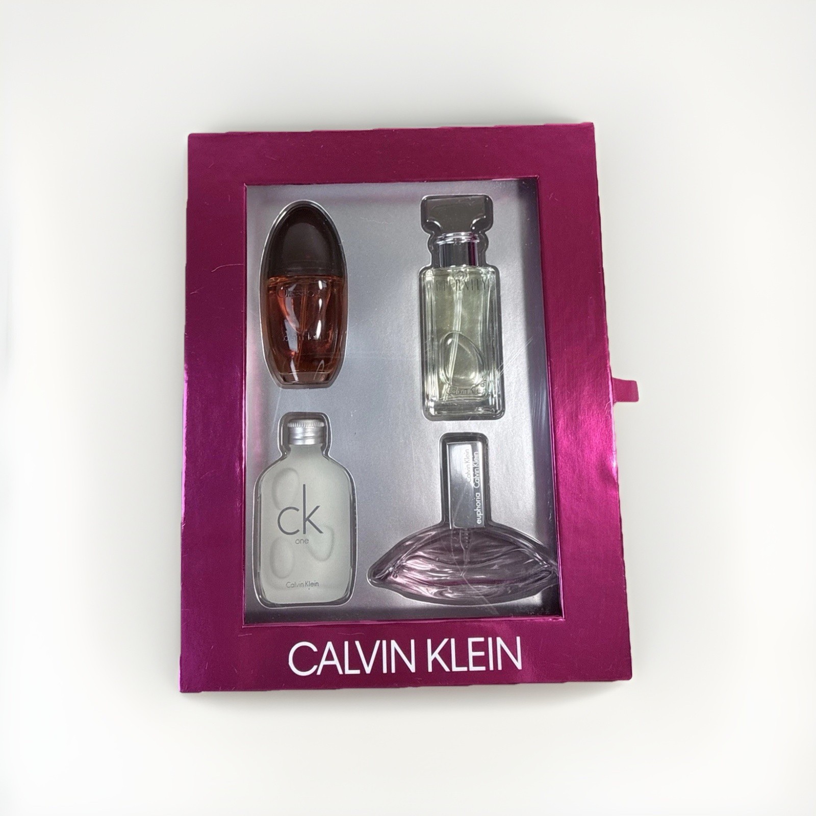 Calvin Klein Perfume Mini Set Obsession Eternity CK One Euphoria 15ml