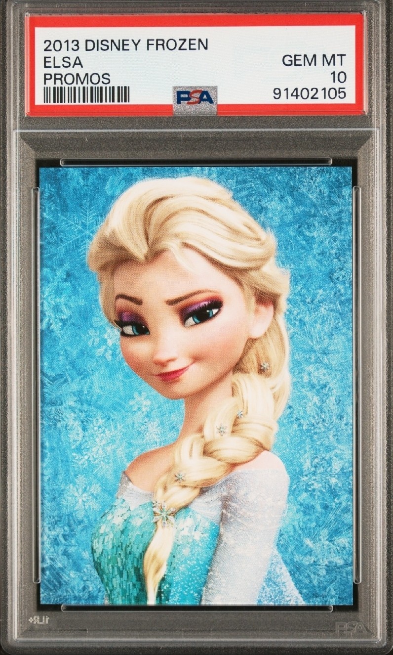 2013 Disney Frozen Promos Elsa Rookie Card PSA 10 Gem Mint
