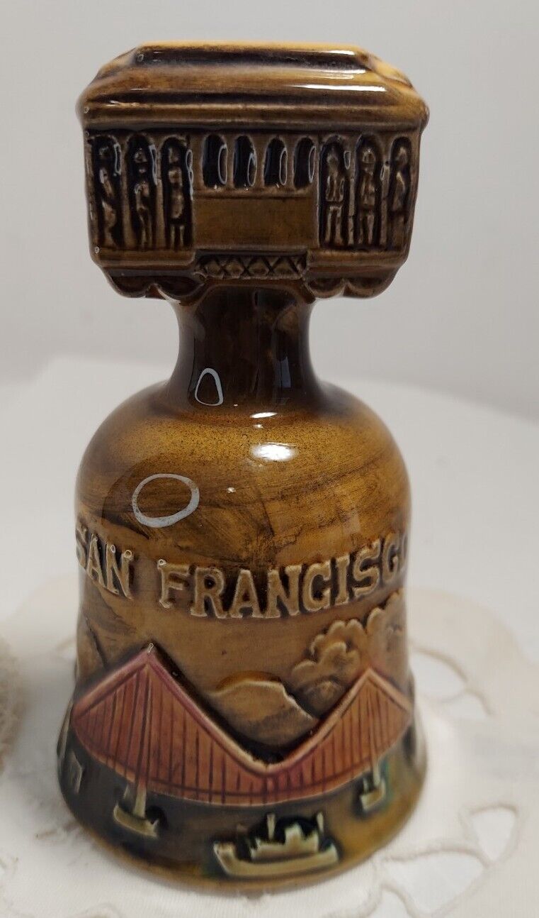 Vintage San Francisco Collectible Bell ceramic 5