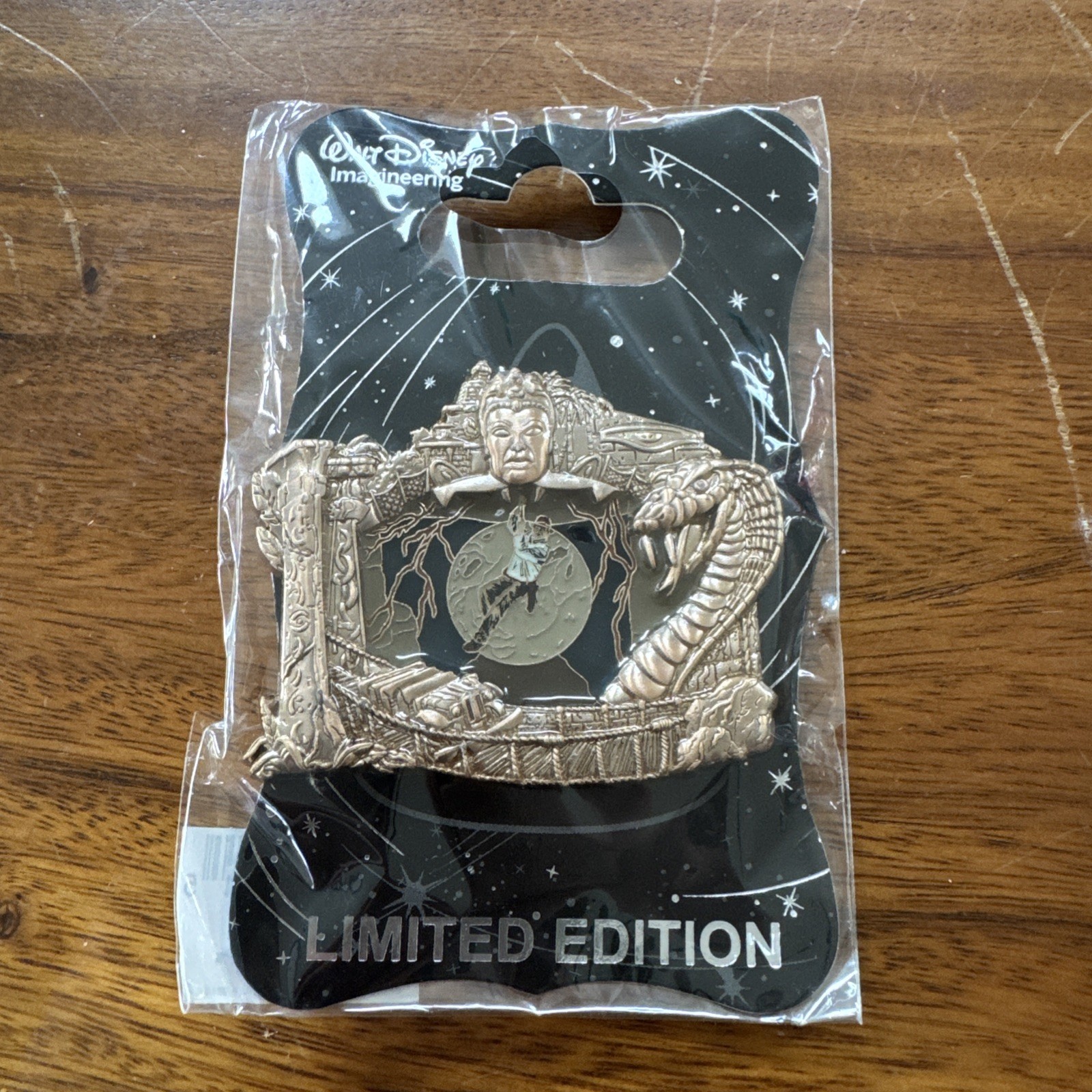 Disney WDI Stained Glass Attraction Indiana Jones Adventure Pin LE 300 #115449