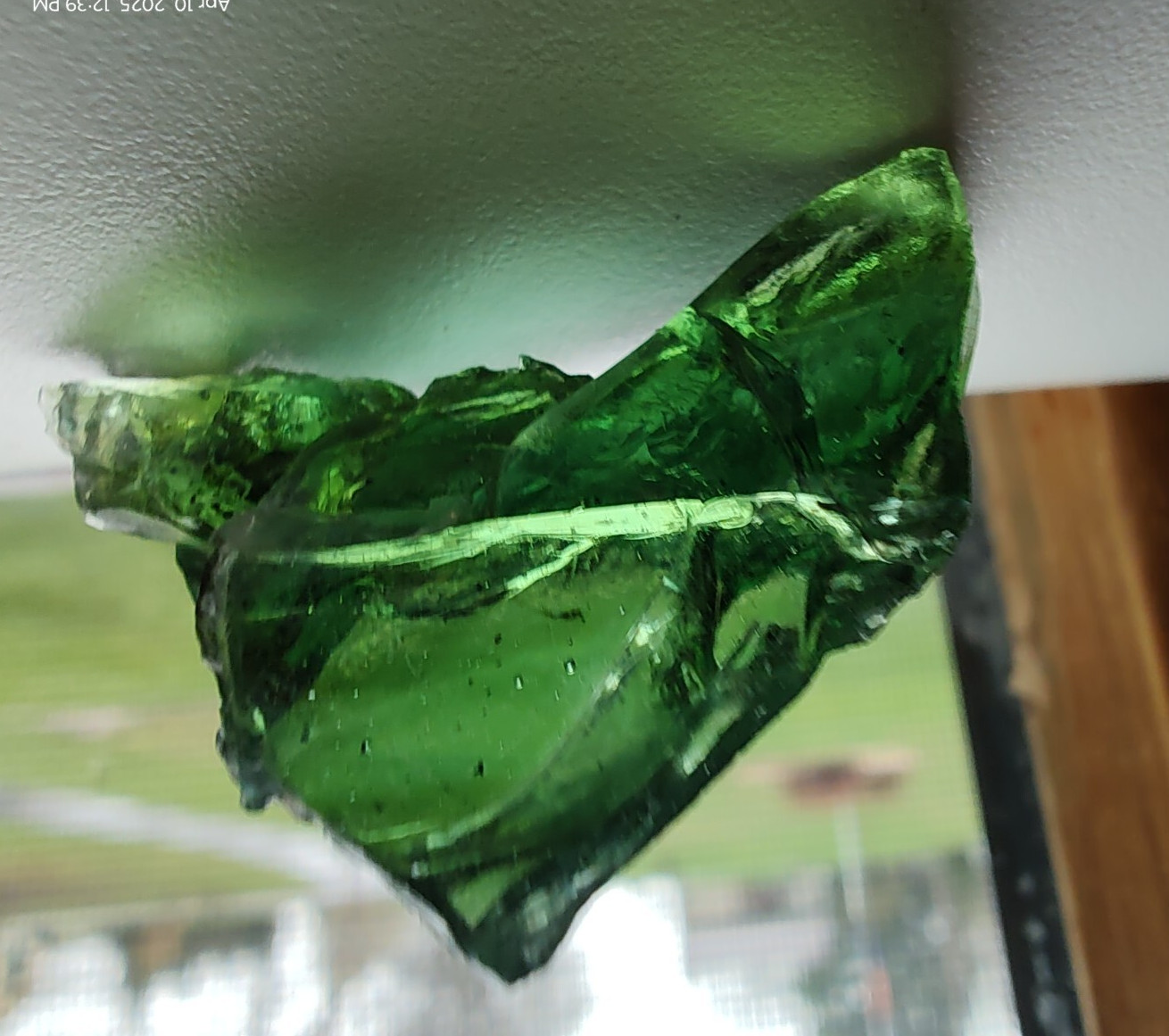 emerald Green small Andara Crystal Vibrations Metaphysical 10 gr starter