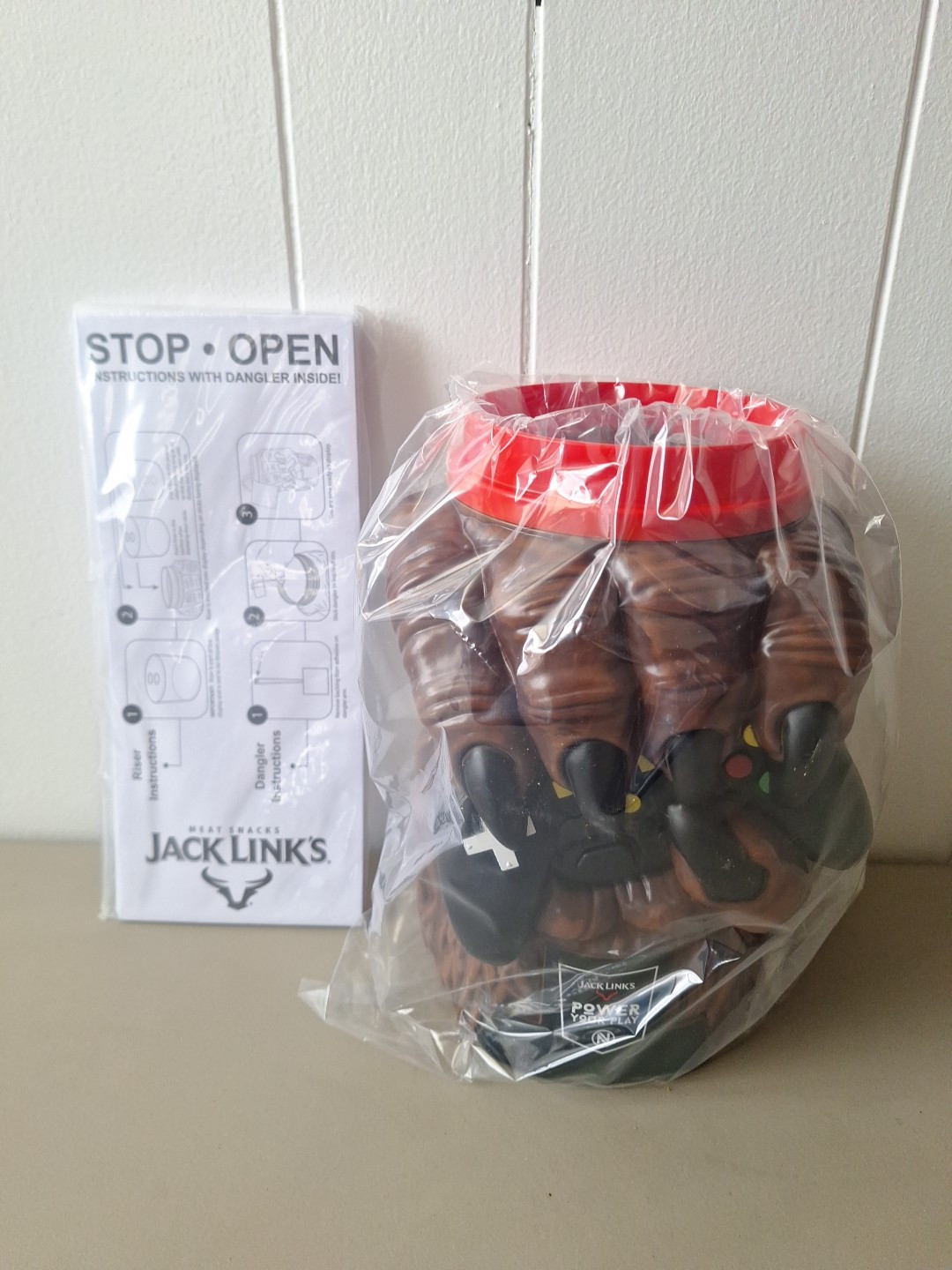 Jack Links Jerky Sasquatch Holding Video Game Controller Store Display 10.5\