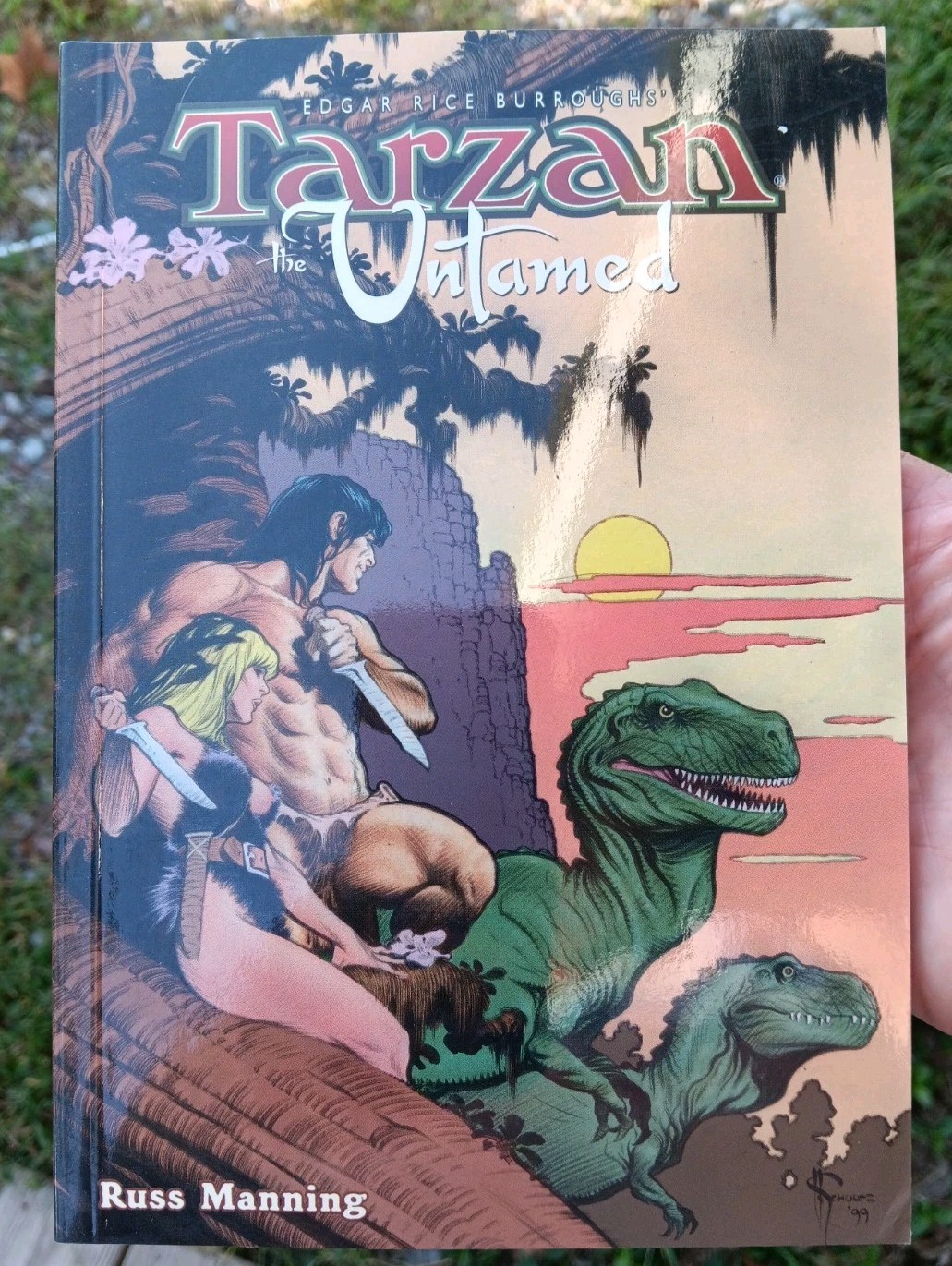 Tarzan the Untamed Russ Manning  Trade Paperback (1999)