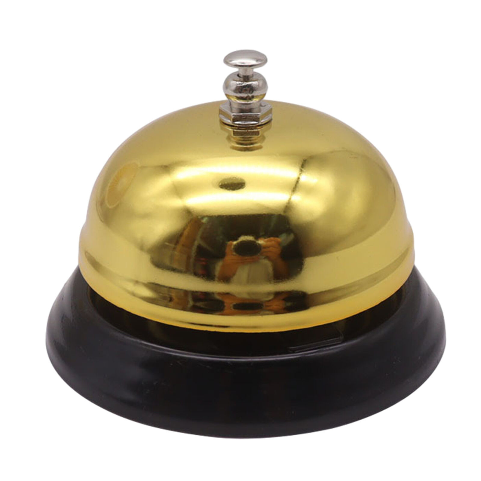 Table & Desk Counter Reception Bell Metal Office Hotel Calling Solid Bell Decor