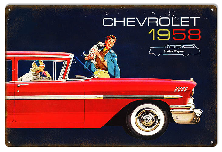 1958 CHEVROLET STATION WAGON 18\