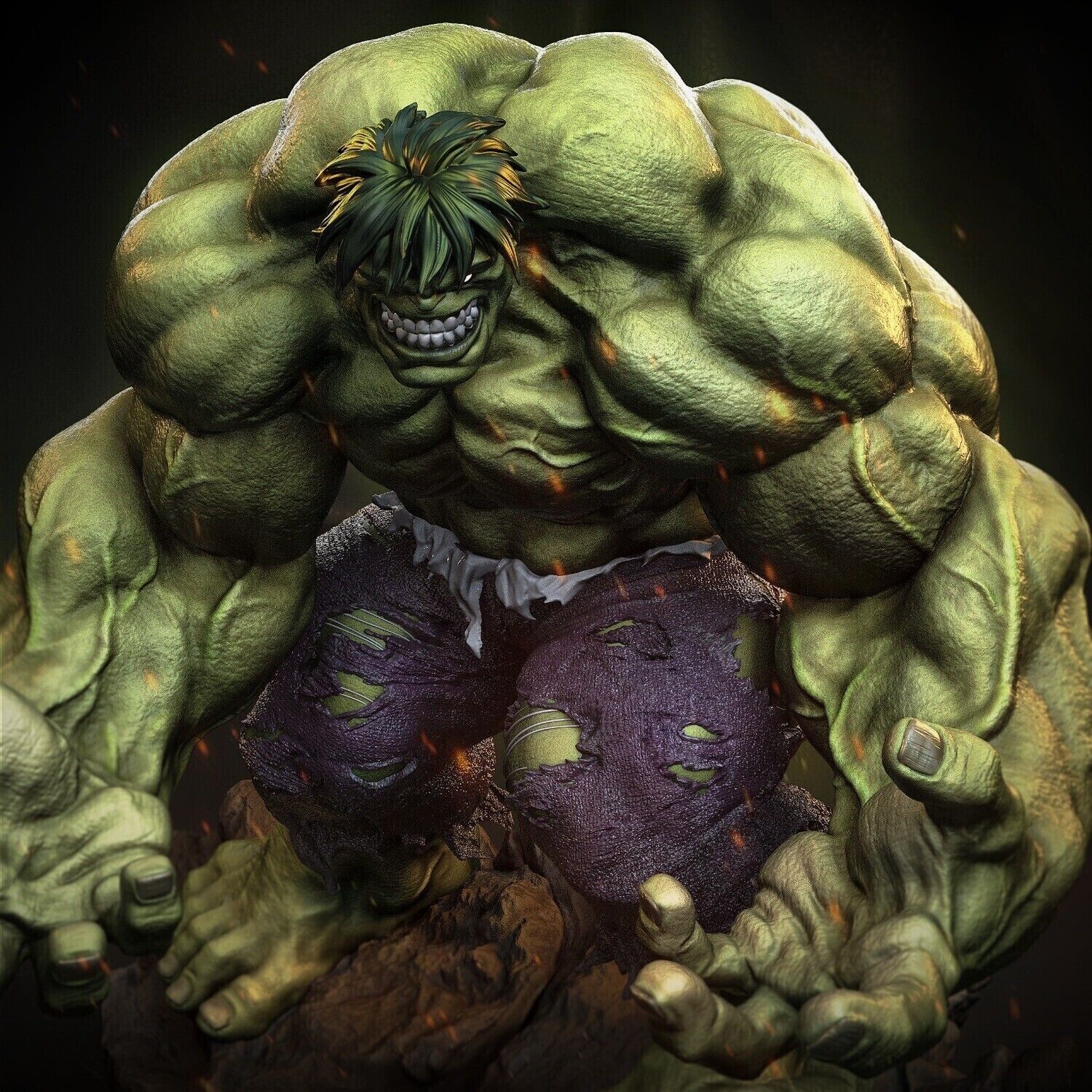 Hulk Resin Figure / Statue