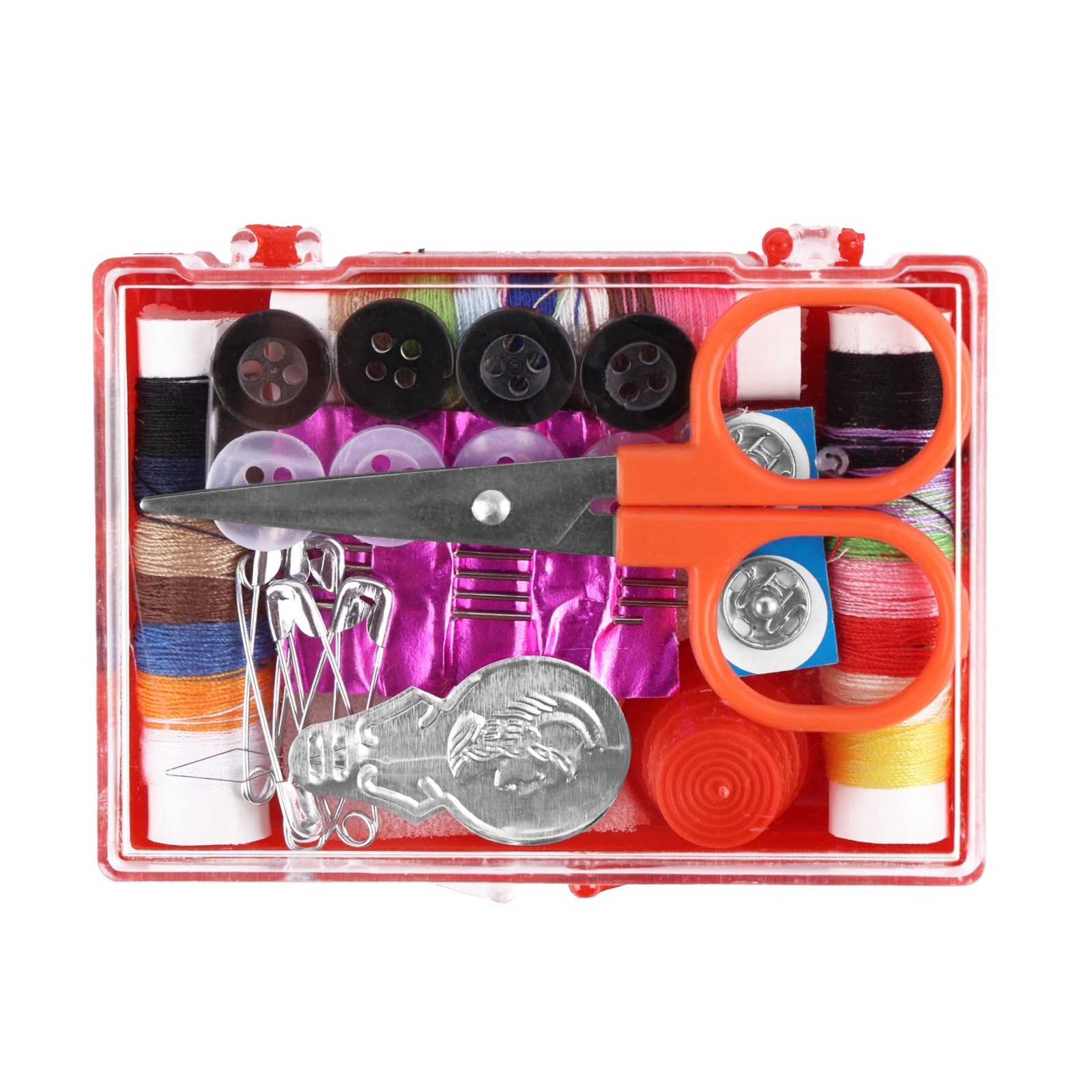 Coghlan\'s Travel-Friendly Sewing Kit for Camping, Emergency One Size, Red