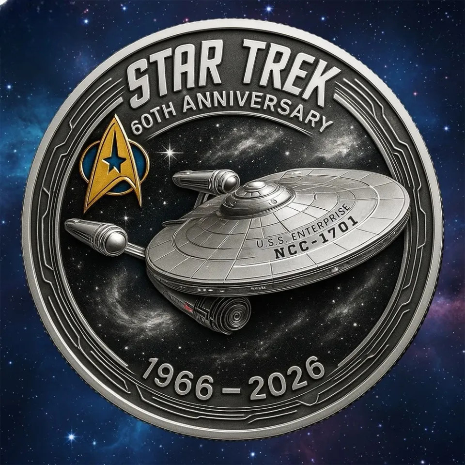 startrek2020 60Th Anniversary Commemorative Coin