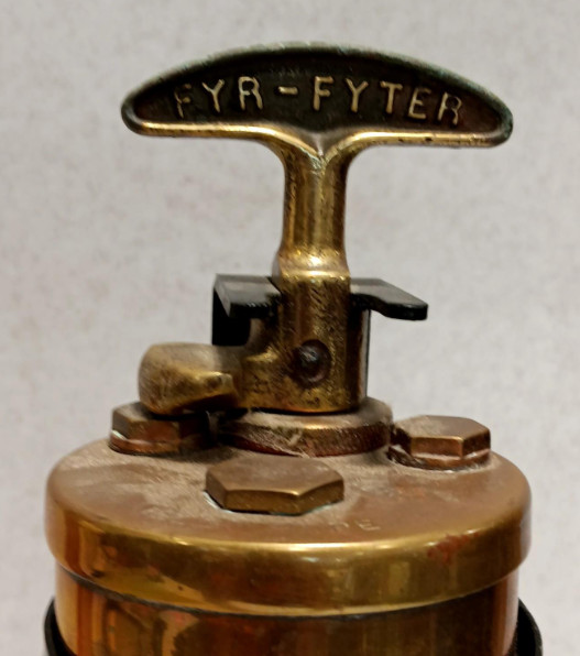 Vintage collector's find firemen equipment unit