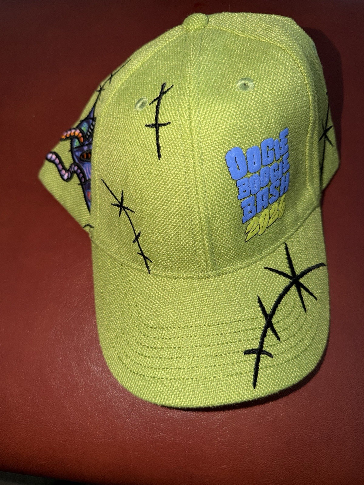 Disney Parks Nightmare Before Christmas Oogie Boogie Bash 2026 Cap Hat New 2026
