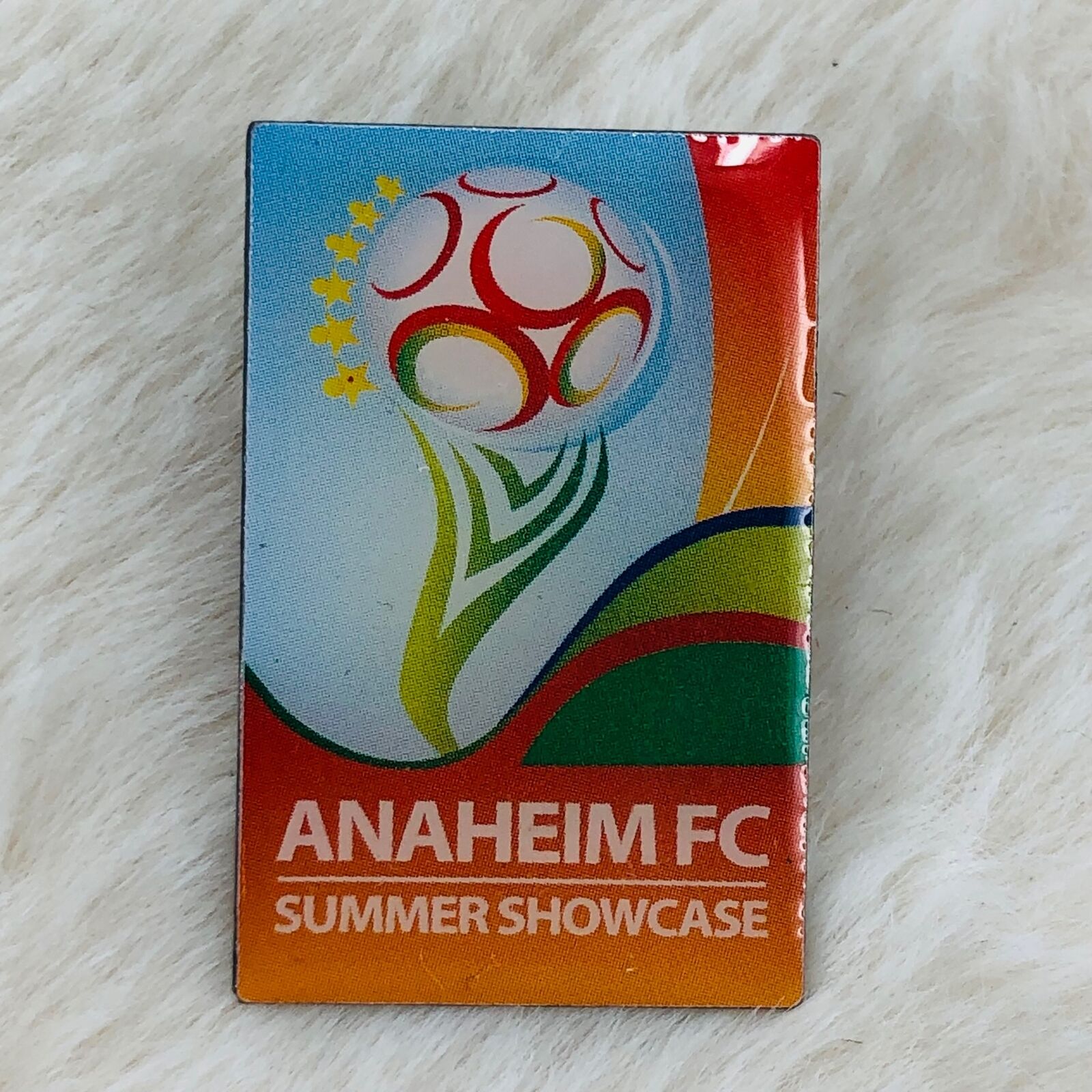 Anaheim FC Summer Showcase Soccer Tournament Souvenir Lapel Pin