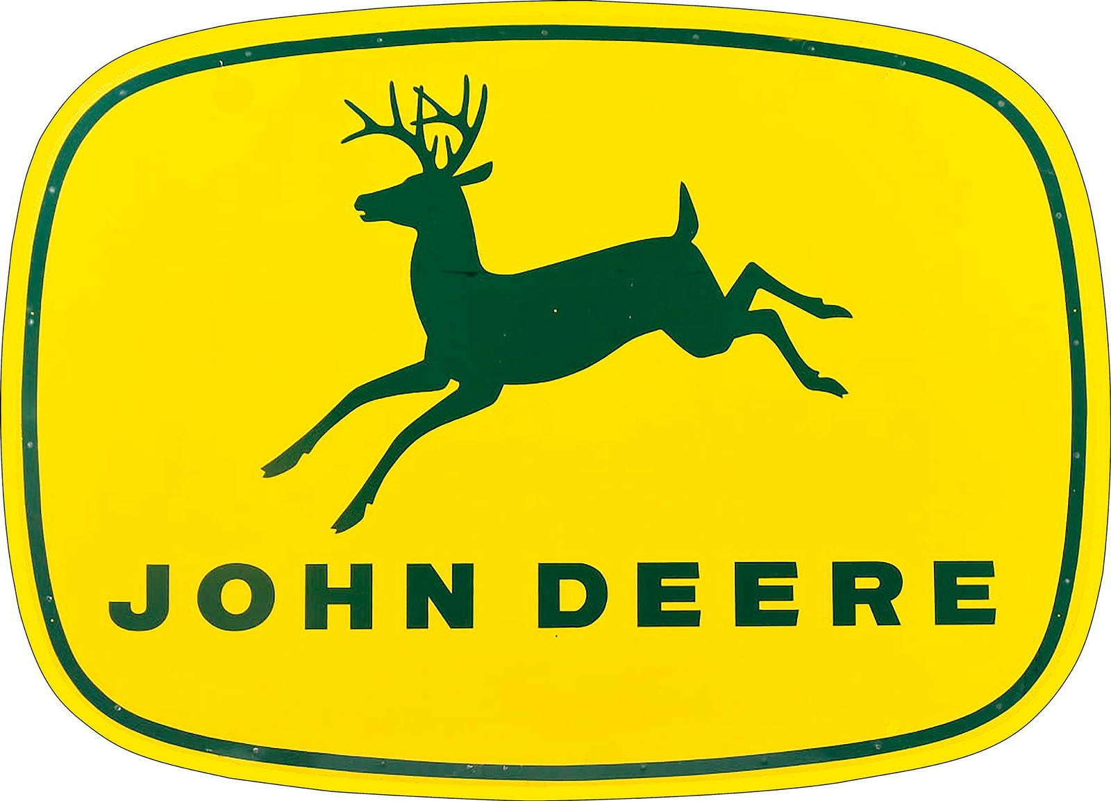 JOHN DEERE BUCK DEER LOGO 36