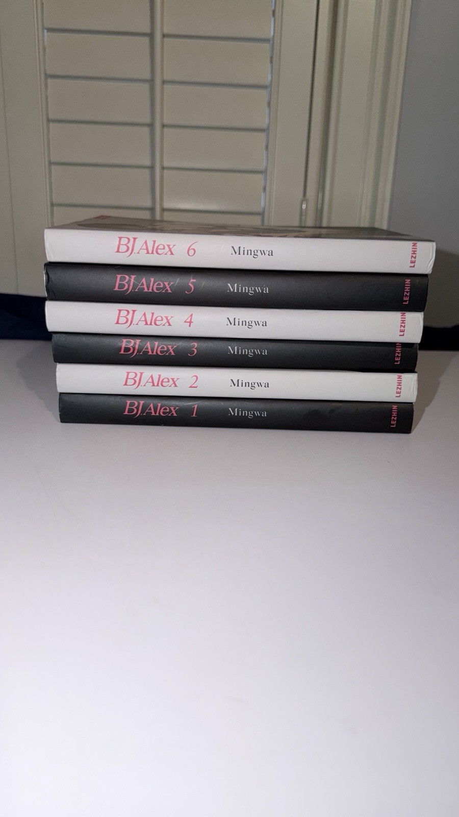 BJ Alex Vol.1-6 1 W 3 4 5 6 English Version Webtoon Comics Manga  Lezhin Manhwa