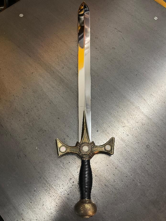 Xena Sword by Marto of Toledo Spain 007 Authentic MINT
