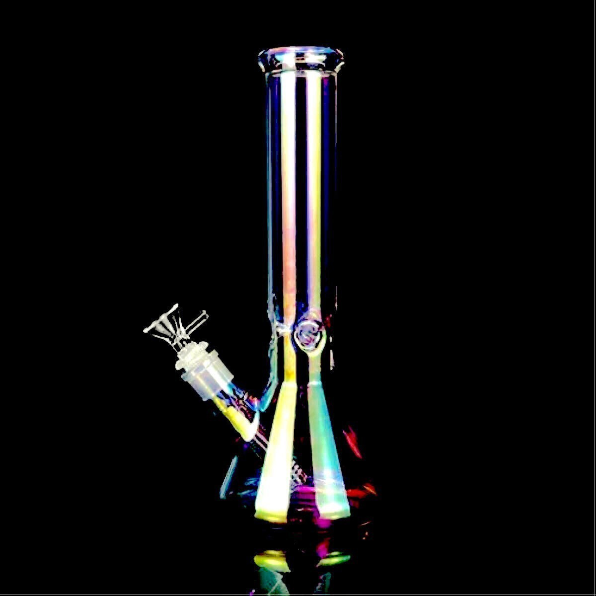 10 inch Heavy Glass Bong Water Pipe Smoking Bong Beaker + 14mm Bowl hookah USA 10 inch Heavy Glass Bong Water Pipe Smoking Bong Beaker + 14mm Bowl hookah USA