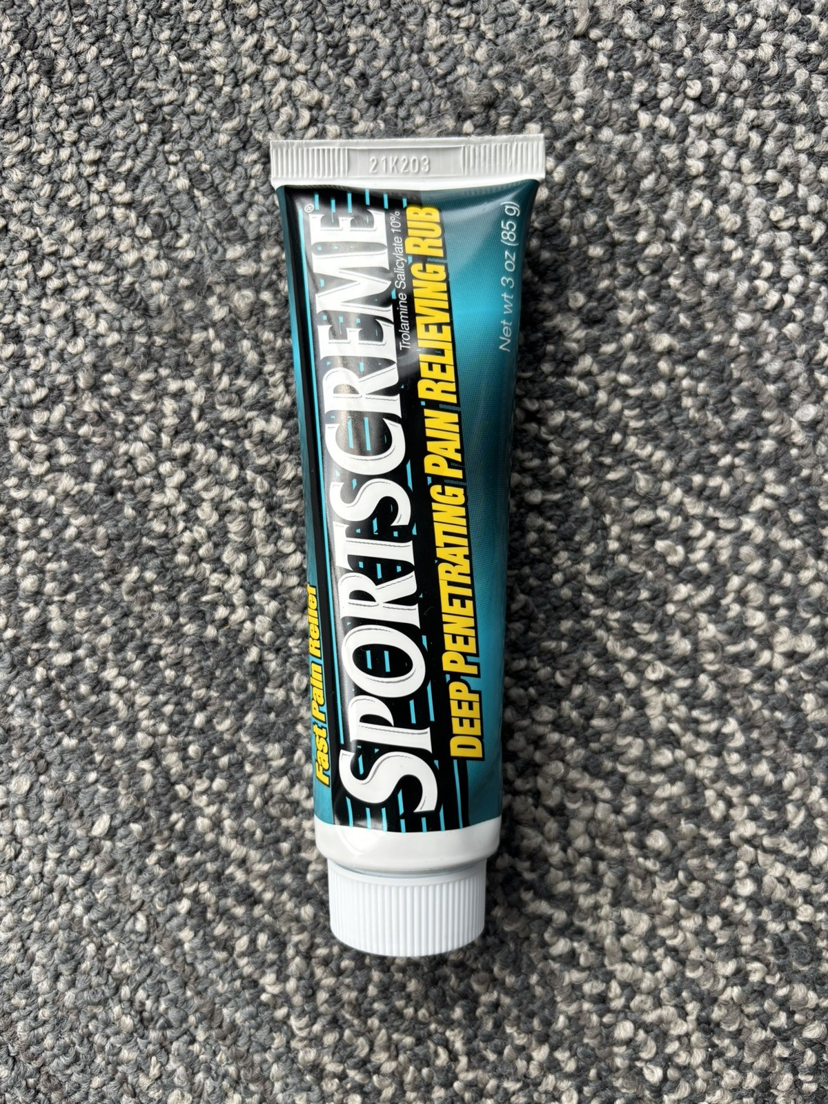Vintage Sportscreme Deep Penetrating Pain Relief Rub Collectible exp 2024 no box