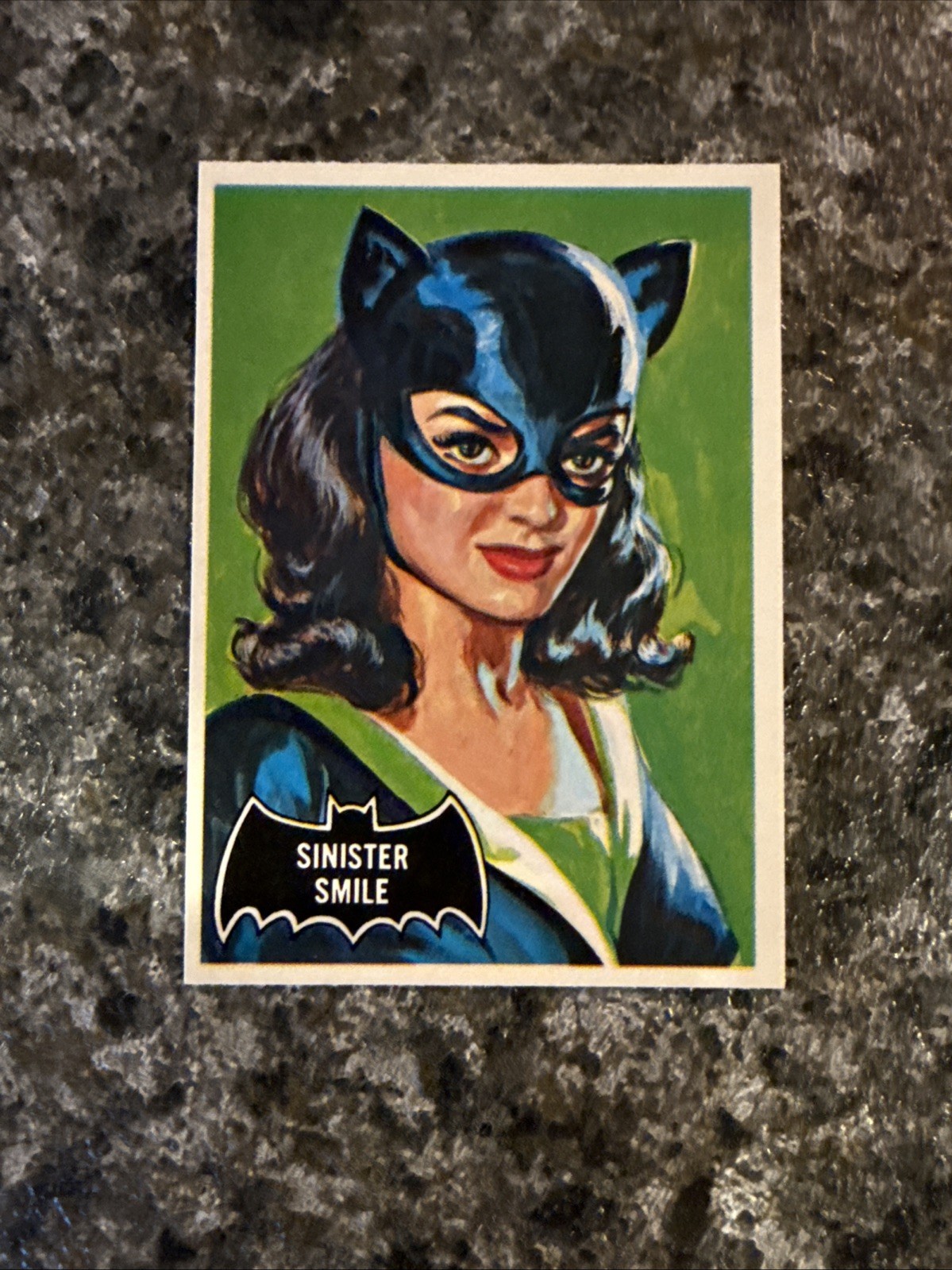 1989 Topps Batman #27 Sinister Smile Cat Woman Deluxe Reissue Edition NM MT