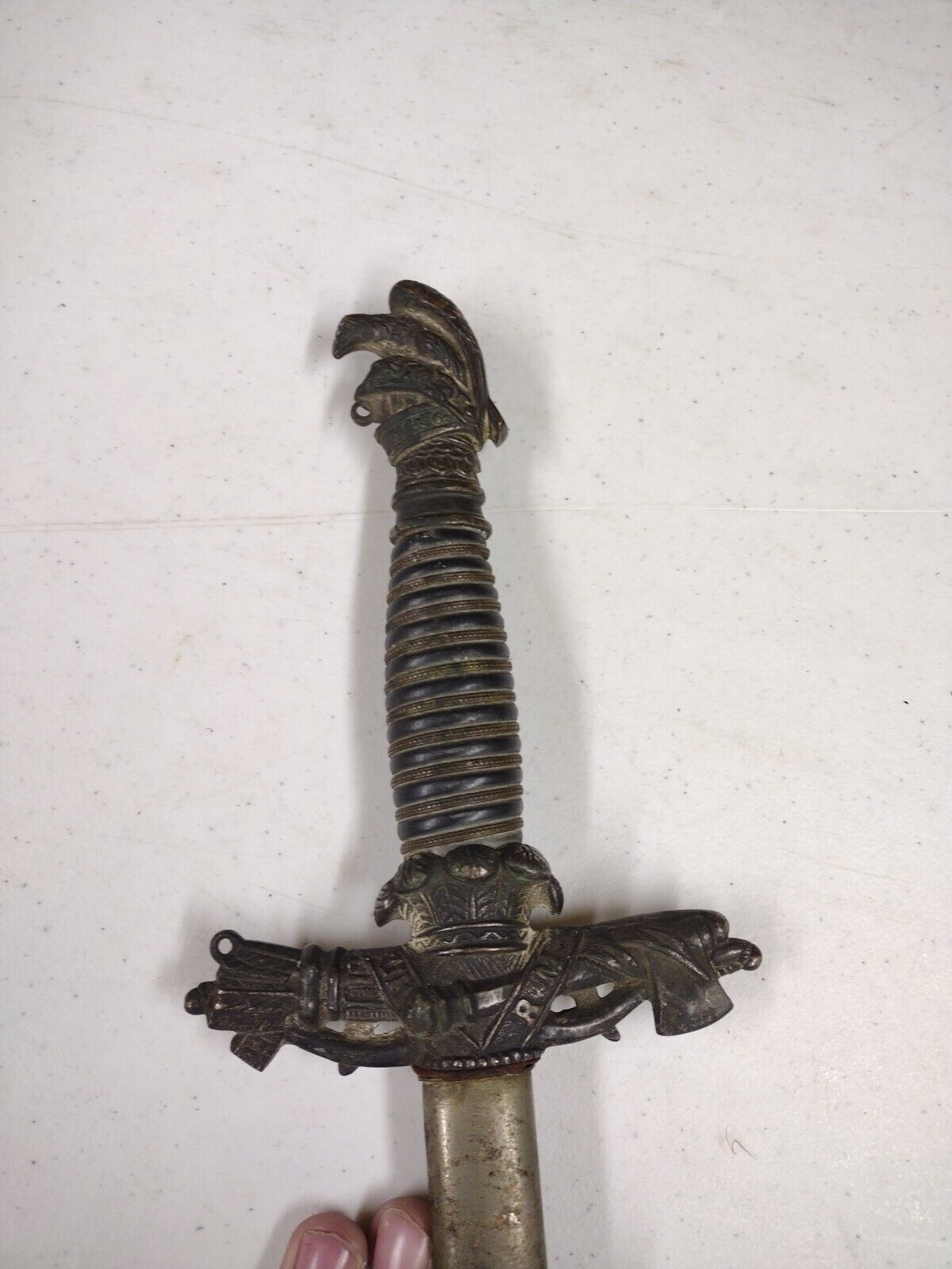 Antique Henderson Ames Co. Fraternal Sword Improved Order Of Red Men IORM Eagle