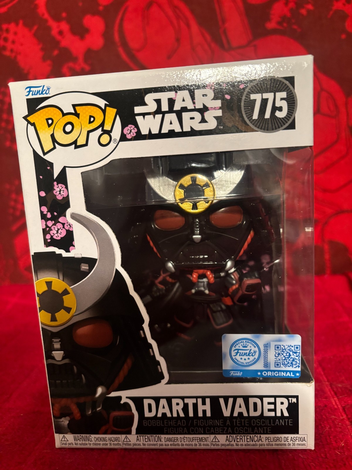 Funko Pop Star Wars Darth Vader Impressions #775 (W/POP STACK) SHIP FAST Funko Pop Star Wars Darth Vader Impressions #775 (W/POP STACK) SHIP FAST