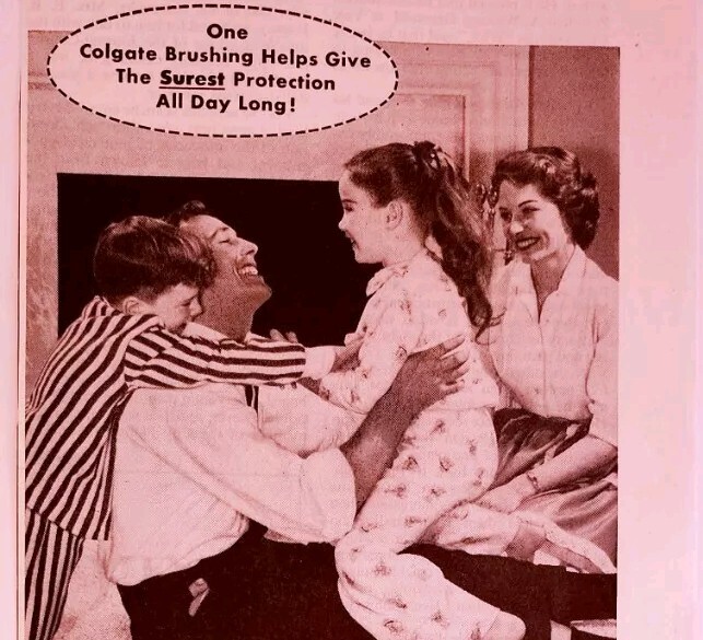 1958 Colgate Gardol Toothpaste Advertisement Vintage Dental Hygiene DWPP17