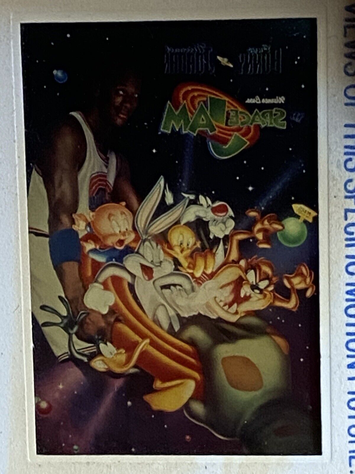 1996 space Jam Michael jordan W Looney Tunes 35mm Negative Warner Bros