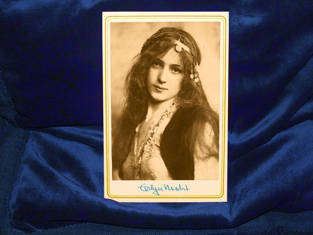 EVELYN NESBIT 1900 1st STUDY By RUDOLPH EICKENMEYER Cabinet Card Photograph RP EVELYN NESBIT 1900 1st STUDY By RUDOLPH EICKENMEYER Cabinet Card Photograph RP