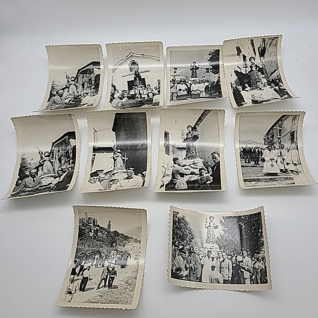10 Photographs Religious Catholic Celebration Southern Italy Sicily 1970\'s 10 Photographs Religious Catholic Celebration Southern Italy Sicily 1970\'s