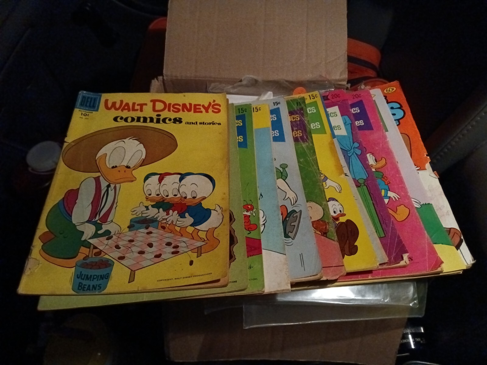 Walt Disney's Comics And Stories 12 Silver Bronze Age Comics Lot Run Set...