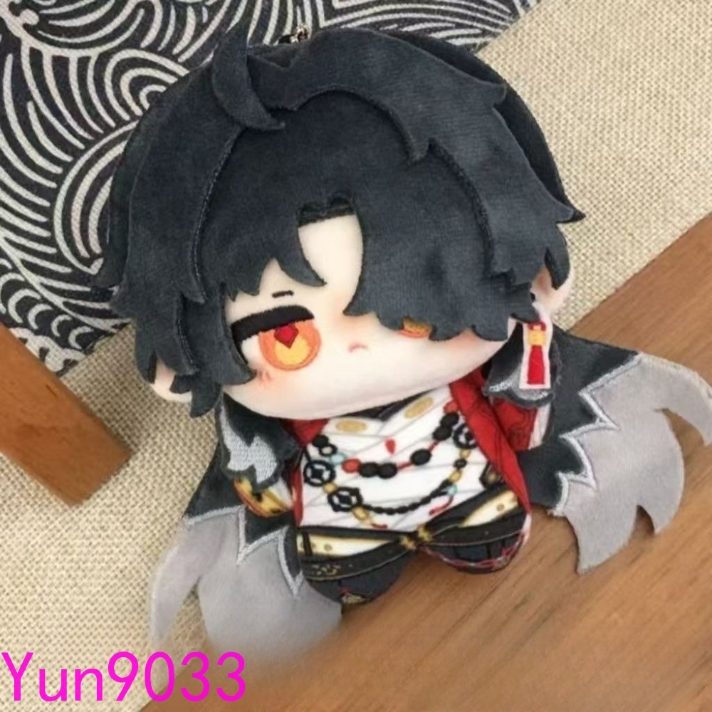 Honkai Star Rail Mortenax Blade 10cm Plush Doll Keychain Bag Pendant Stuffed