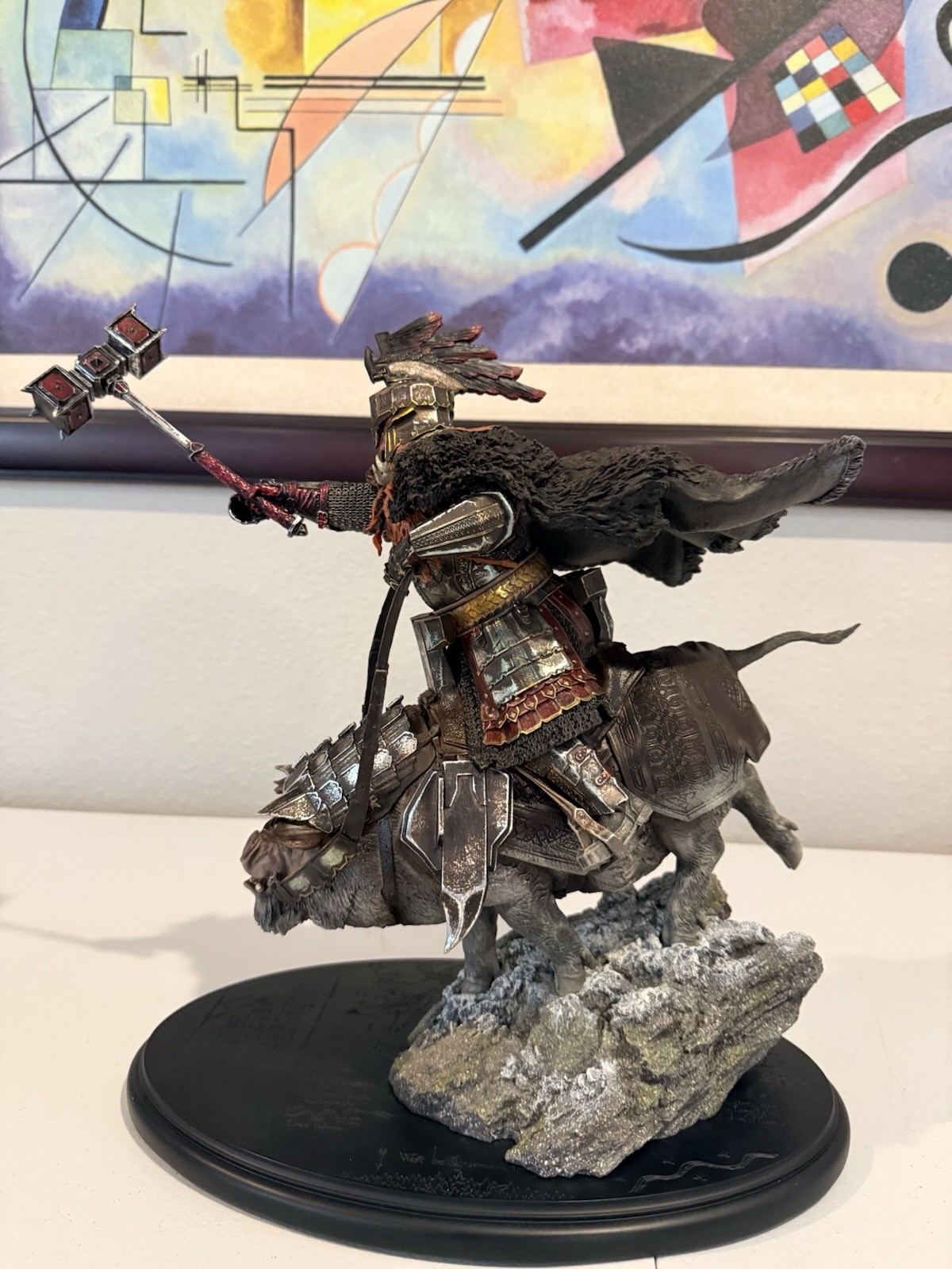 Weta Workshop Dain Ironfoot On Wild Boar 1/6 Statue