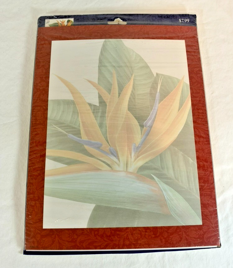 Vtg American Greetings Designer Collection Bird of Paradise Computer Stationery Vtg American Greetings Designer Collection Bird of Paradise Computer Stationery