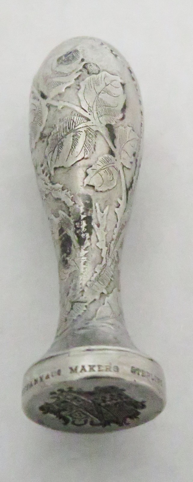 VINTAGE TIFFANY & CO STERLING SILVER ACID ETCHED 2 1/4