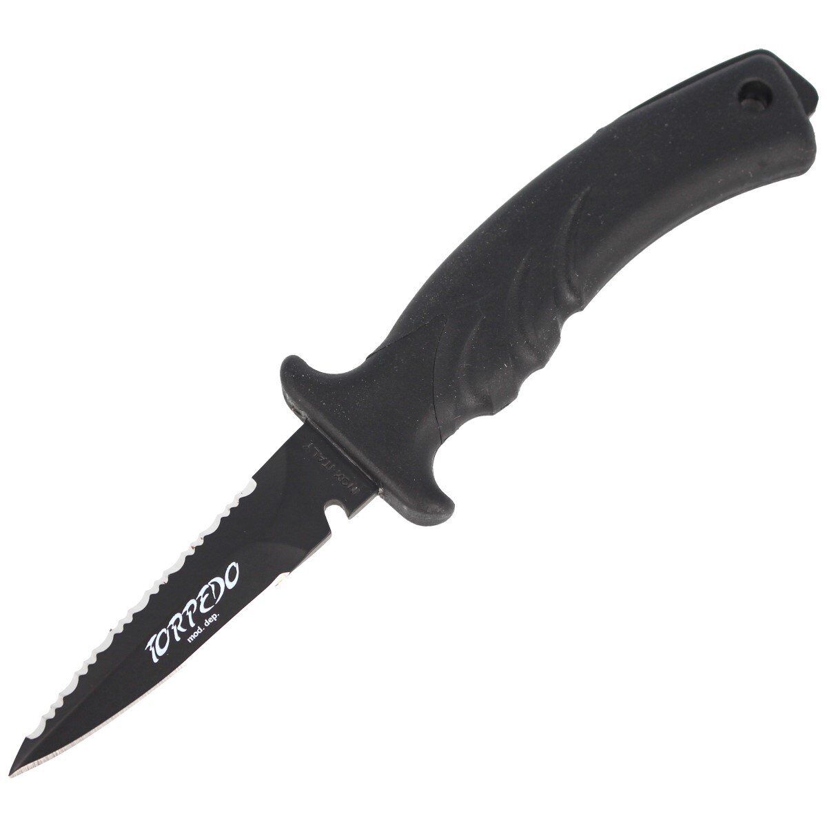 MAC Coltellerie 90mm Diver Knife (TORPEDO 9 BE BLACK)