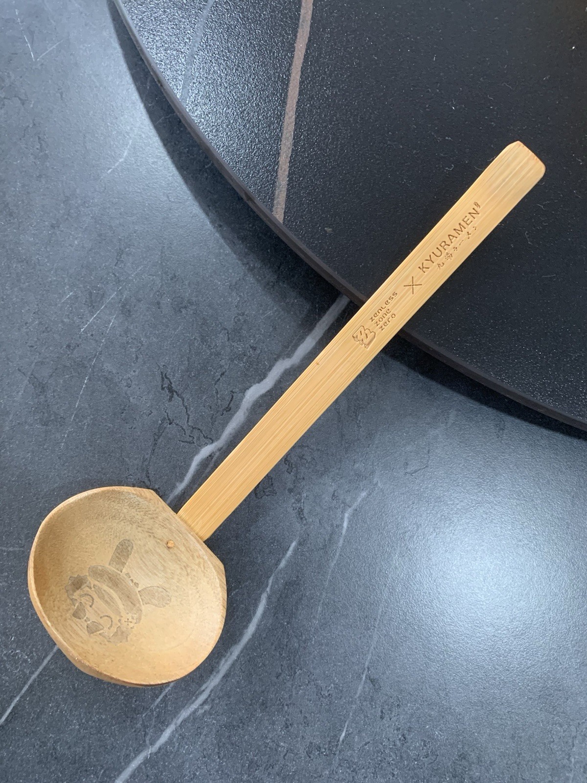 New ZZZ Zenless Zone Zero X Kyuramen Noodles Wooden Spoon