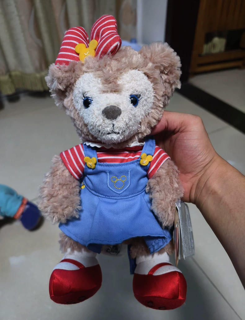 Shanghai Disney Denim Overalls Series ShellieMay Plush Toy Shanghai Disney Denim Overalls Series ShellieMay Plush Toy
