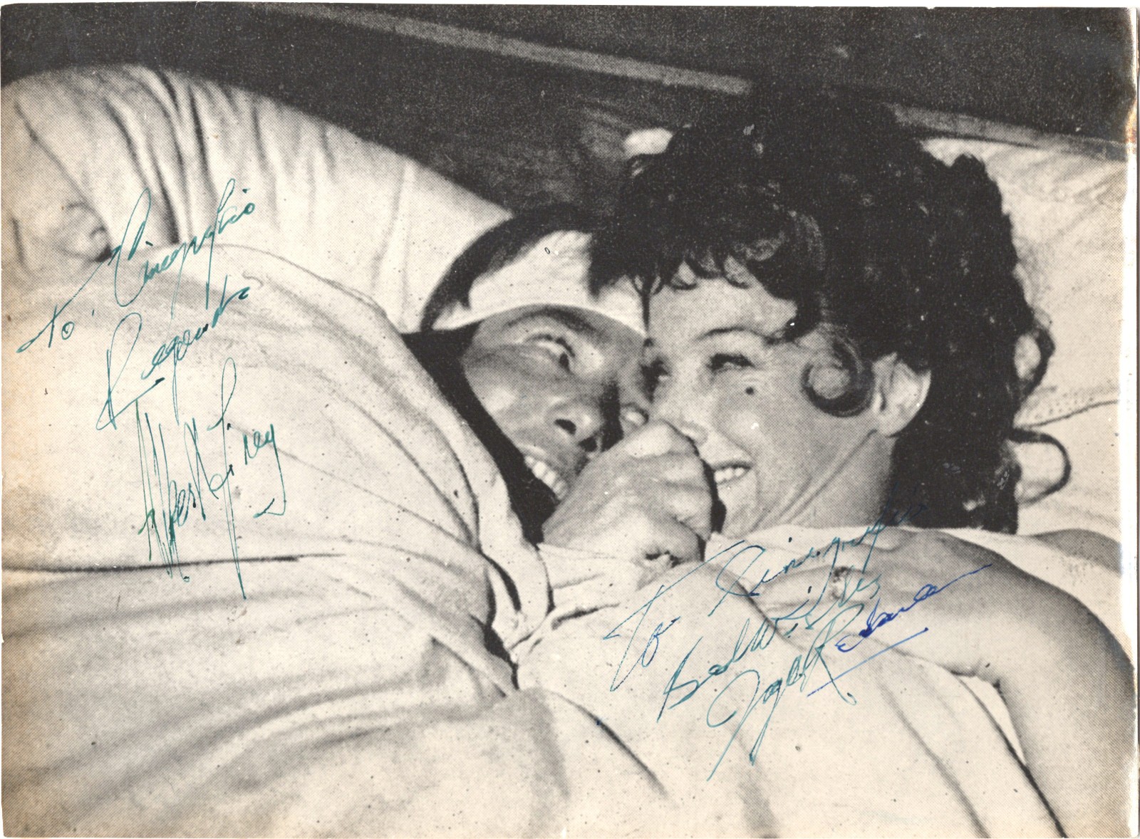 BRITISH ACTORS ALBERT FINNEY & JOYCE REDMAN \