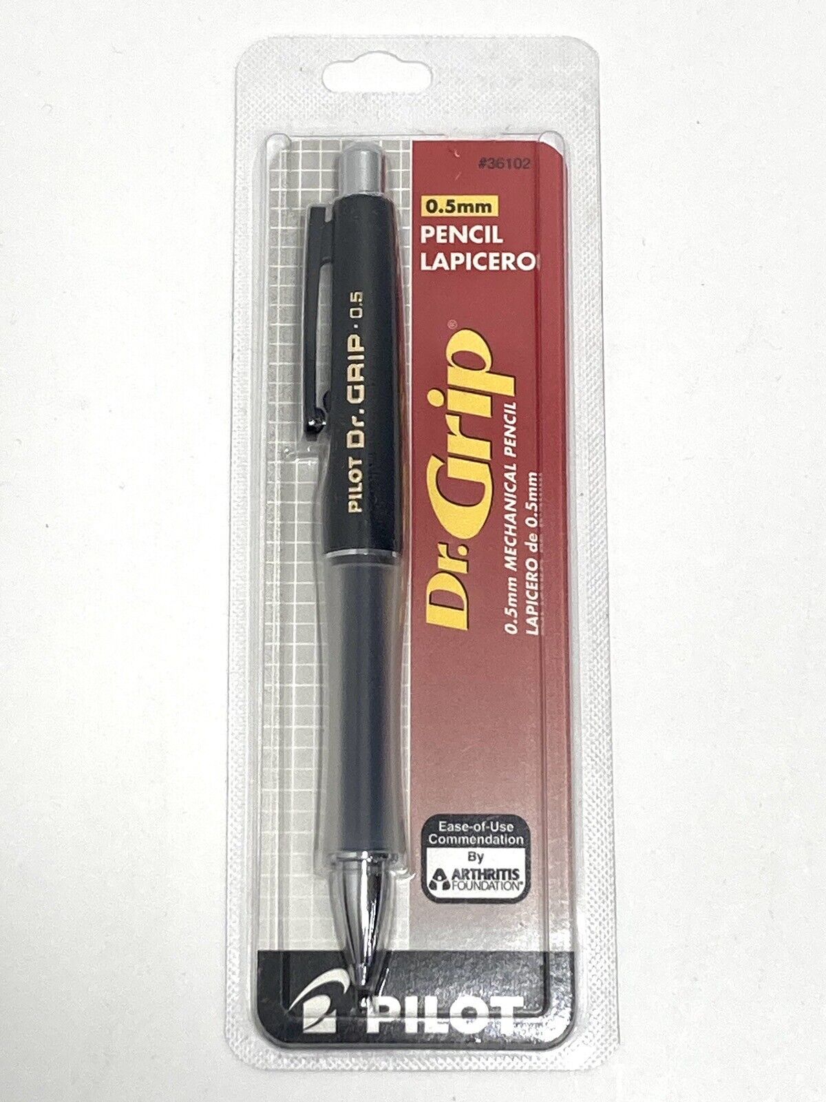 VTG PILOT Dr. Grip Mechanical Pencil 36102 0.5mm #BHDG5 Case Fresh NOS Deadstock