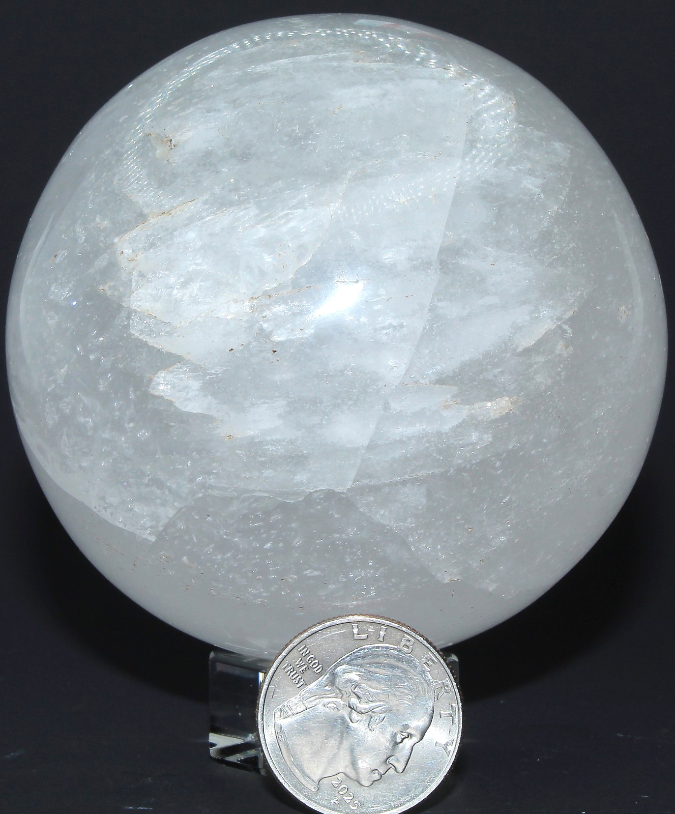 AAA Brazilian Quartz Sphere / 3.17
