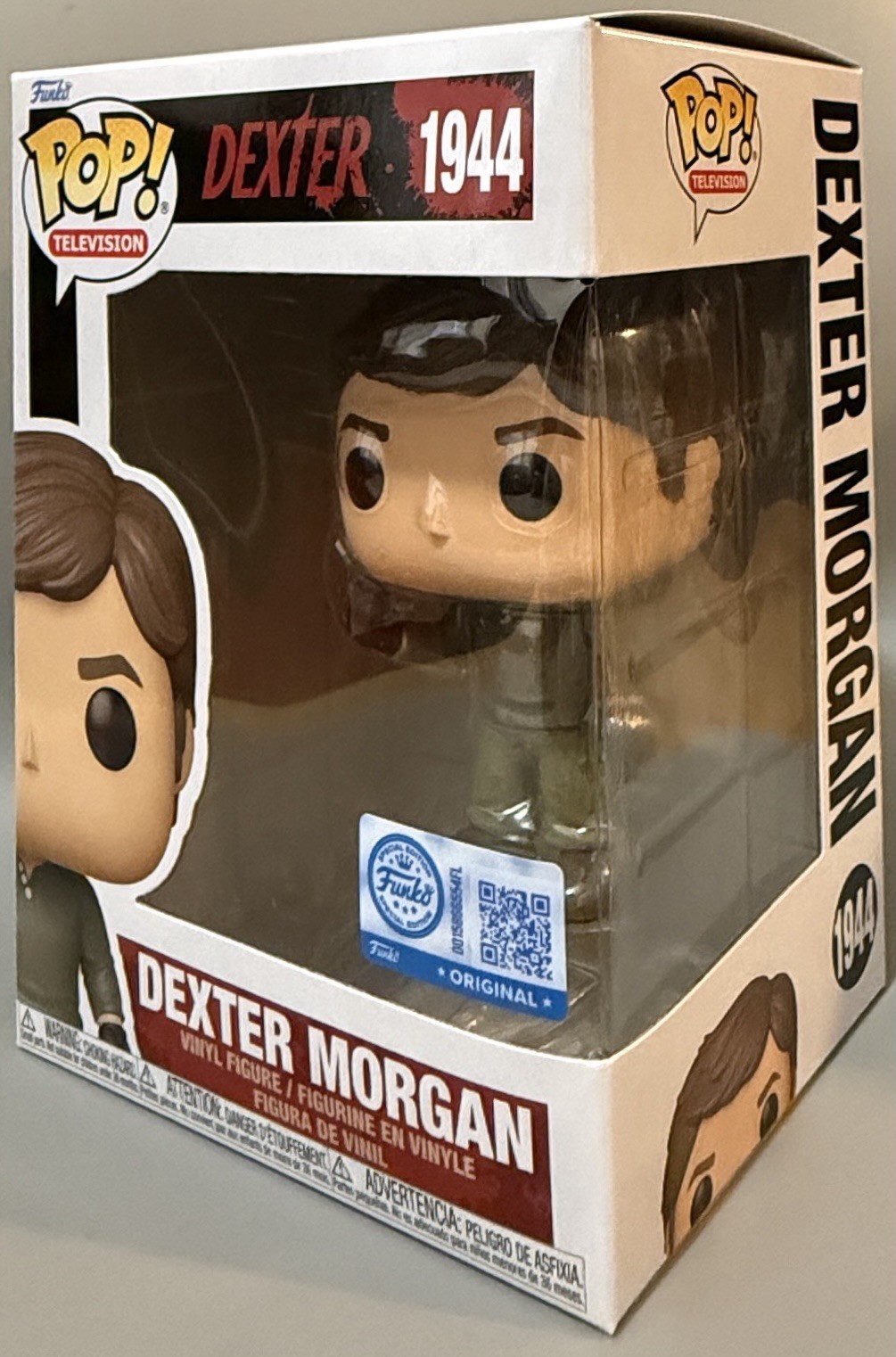 Funko Pop Dexter Morgan with Syringe #1944 ***IN HAND***