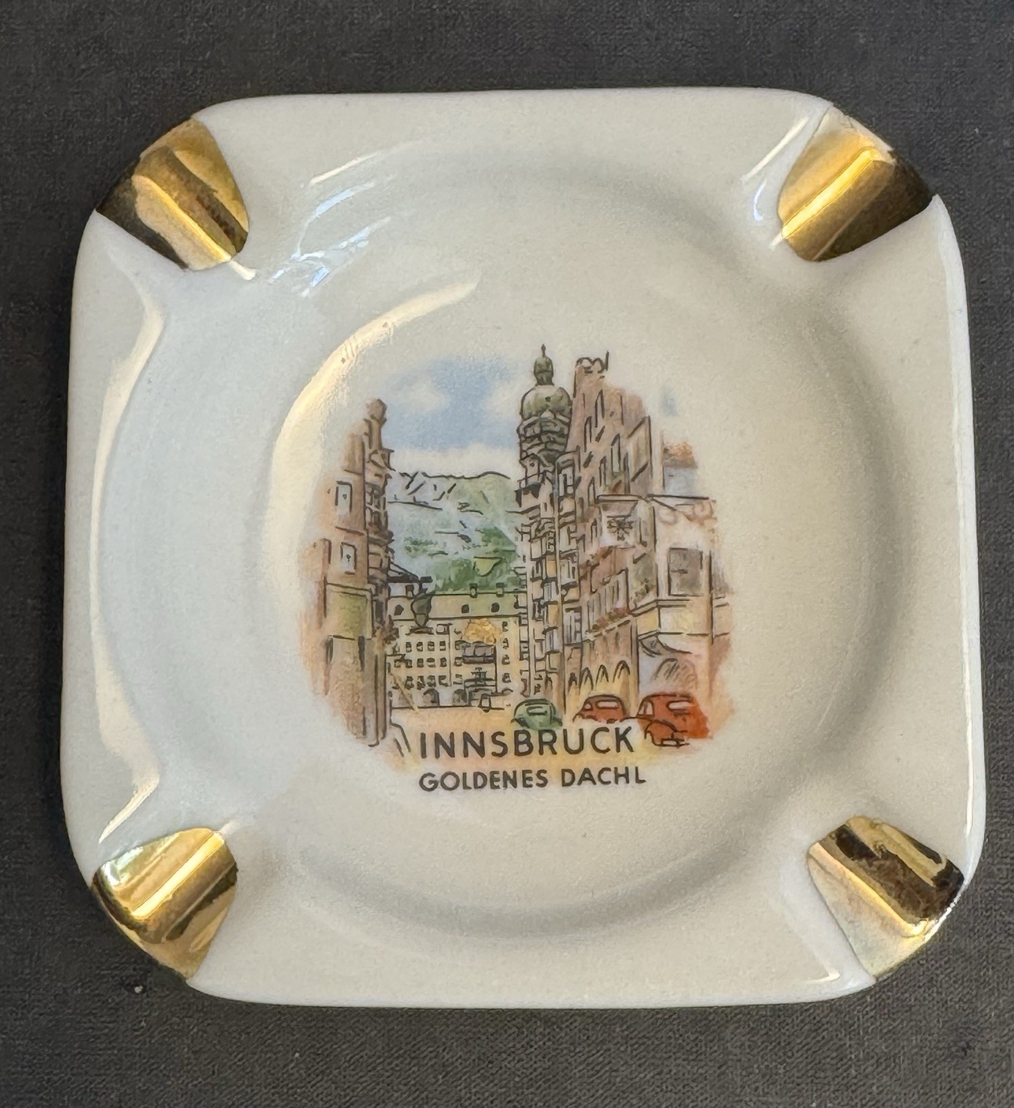 Vintage Innsbruck Ashtray 3”