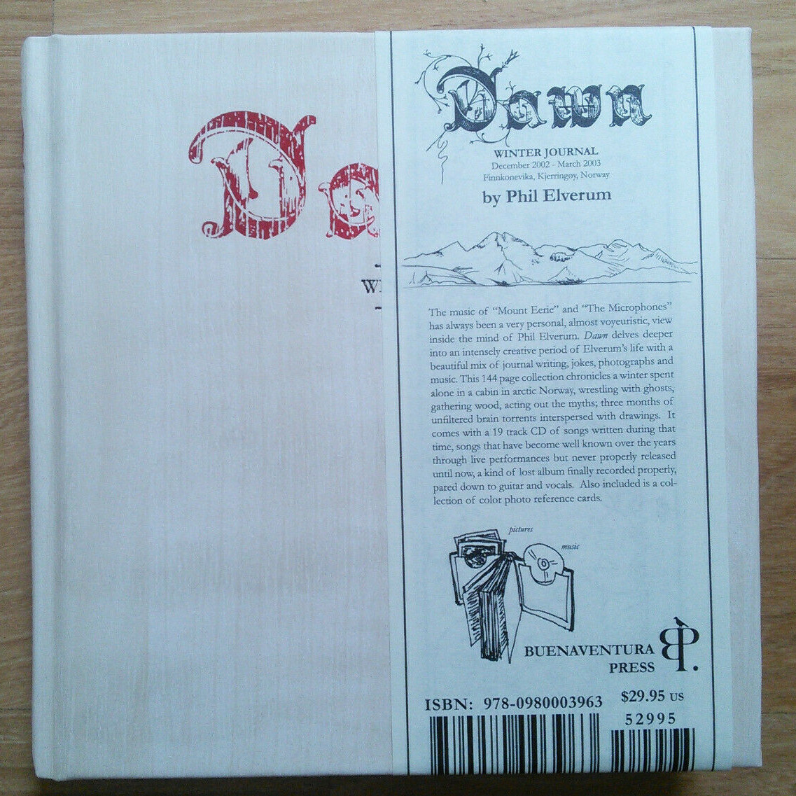 New Copy of Dawn Winter Journal by Phil Elverum (The Microphones, Mount Eerie) New Copy of Dawn Winter Journal by Phil Elverum (The Microphones, Mount Eerie)