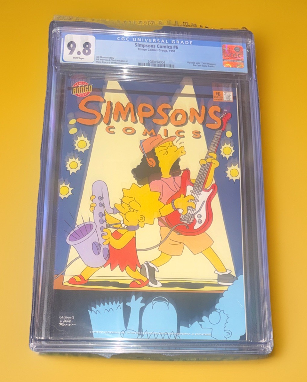SIMPSONS COMICS #6 CGC 9.8 - Flipbook w/ 