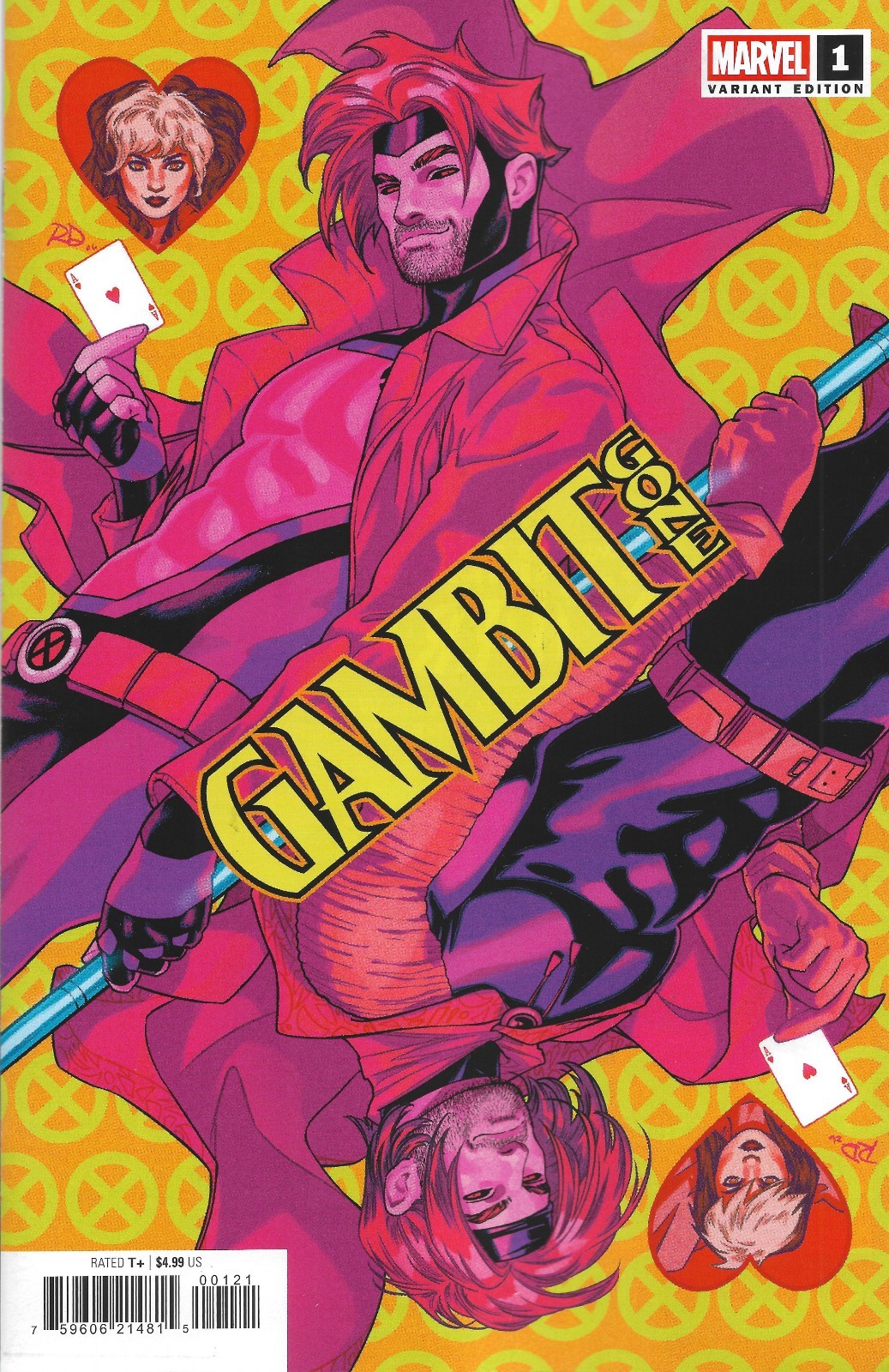 GAMBIT GONE #1 RUSSELL DAUTERMAN VARIANT (MARVEL COMICS 2026)
