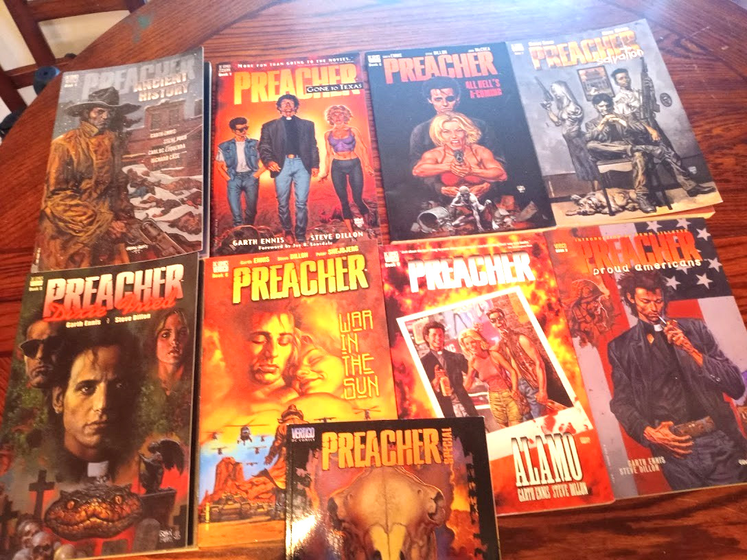 Preacher Lot 9 Comic Books 1 3 4 5 6 7 8 9 + Special  DC Vertigo Garth Ennis (94