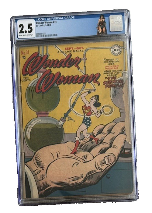 Wonder Woman #31 CGC 2.5 (DC Comics October - November - 1948) Wonder Woman #31 CGC 2.5 (DC Comics October - November - 1948)