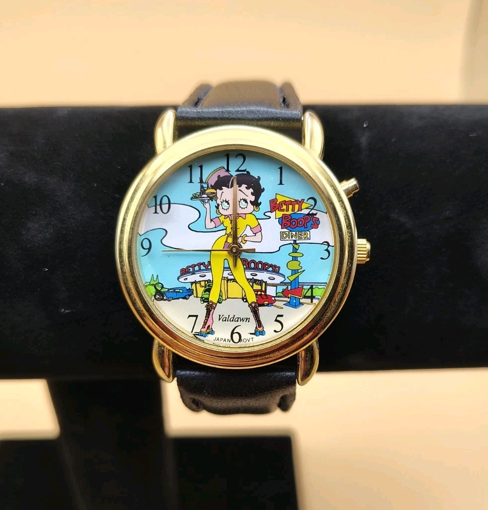 Vintage Betty Boop Watch *Needs Battery*