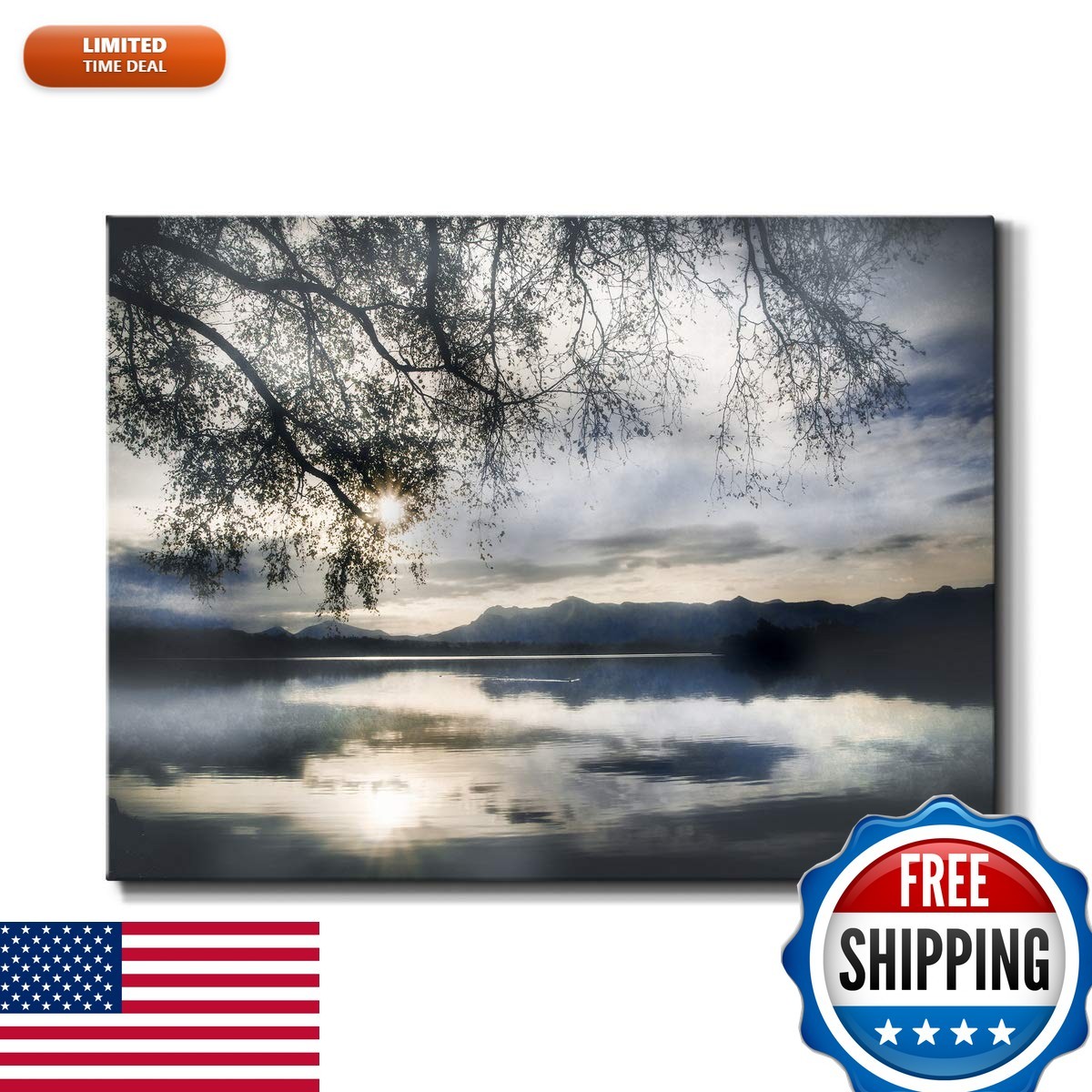 Renditions Gallery Staffelsee Lake Canvas 32x48 in Bavaria Germany Renditions Gallery Staffelsee Lake Canvas 32x48 in Bavaria Germany