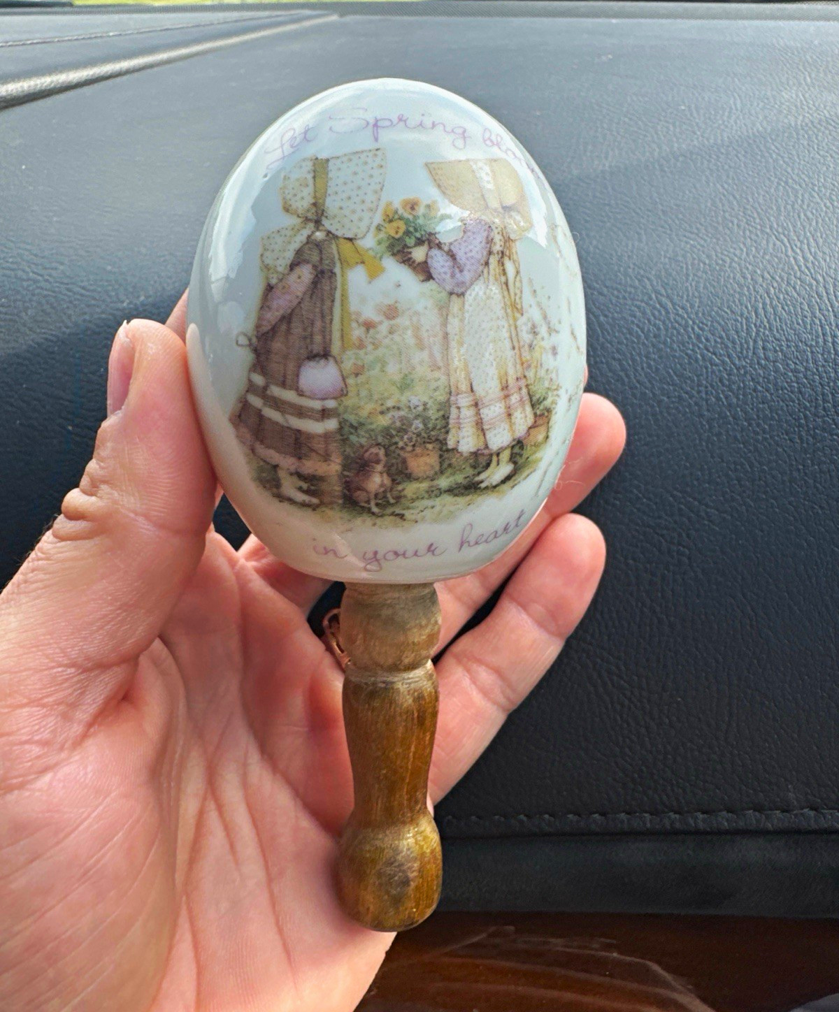 Holly Hobbie Porcelian Egg