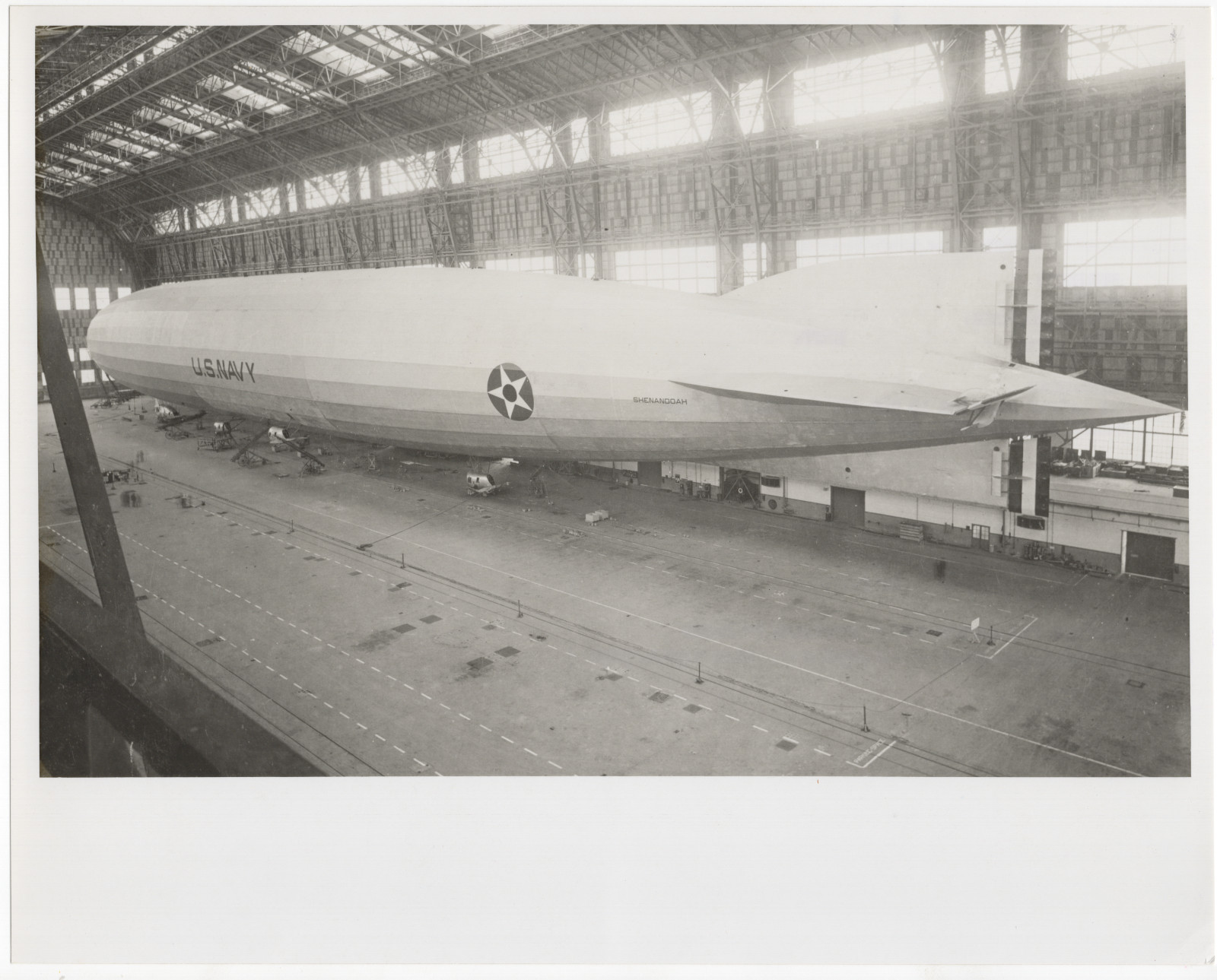 USS Shenandoah ZR-1 Airship, Latest Addition to the Fleet 1923, 8x10 USS Shenandoah ZR-1 Airship, Latest Addition to the Fleet 1923, 8x10
