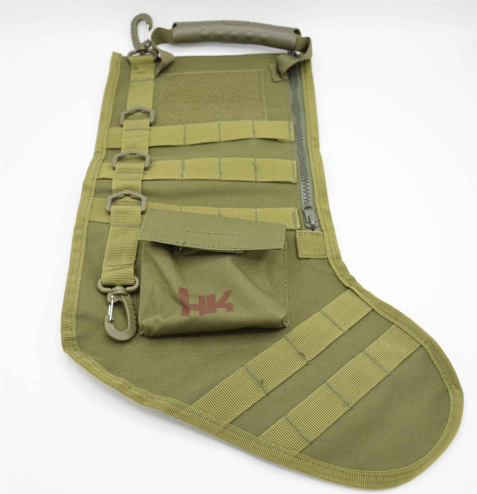 HECKLER & KOCH HK TACTICAL CHRISTMAS STOCKING HOLIDAY STOCKING P7 VP9 OD GREEN